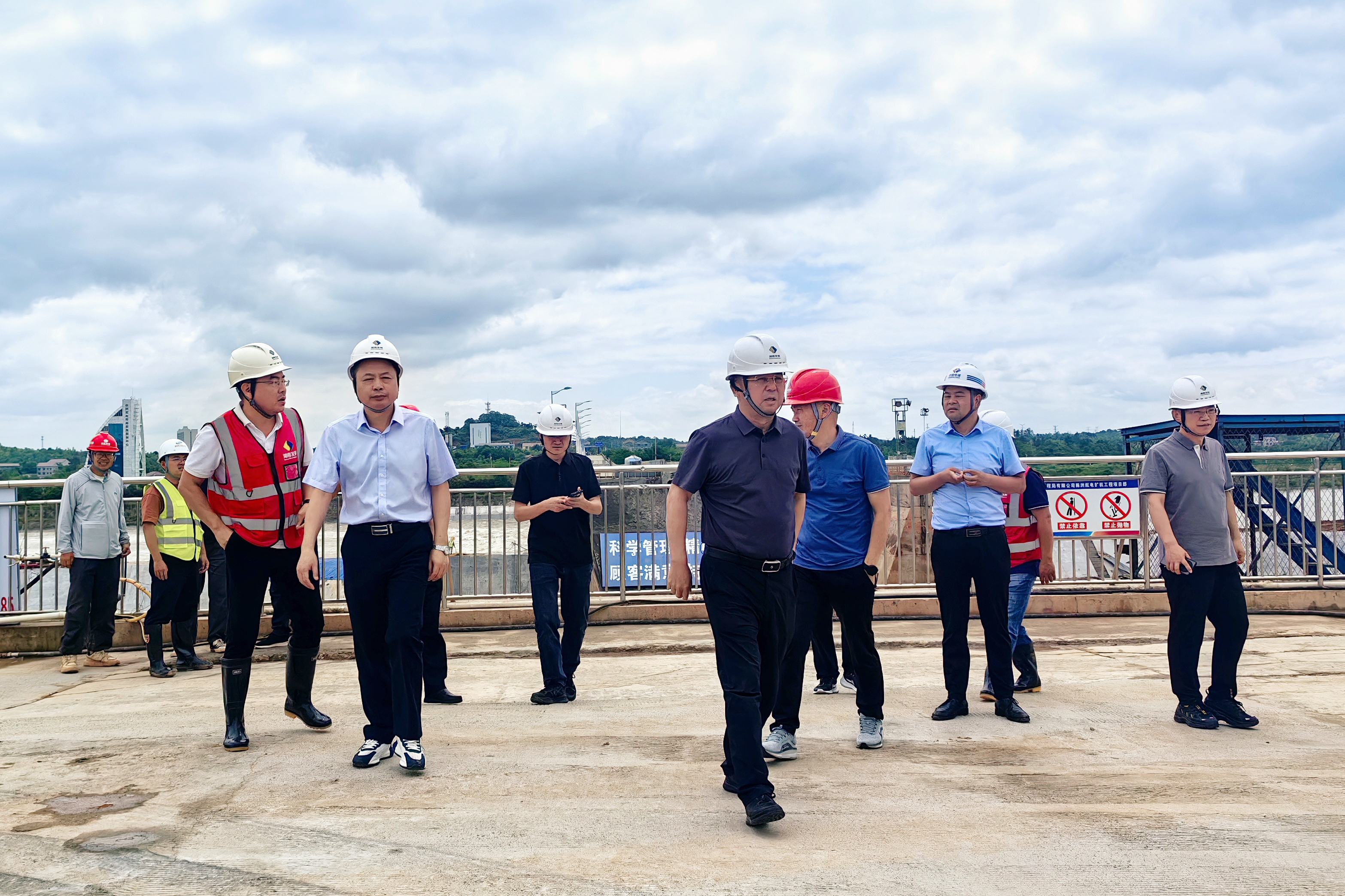 劉志剛督導檢查株洲航電分公司及擴機項目汛期安全生產(chǎn)工作